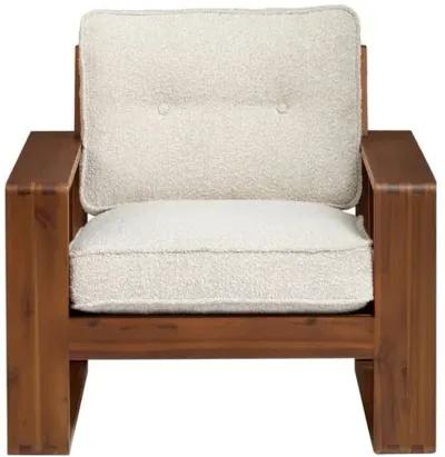 Finn Lounge Chair - Tulsi Home - White