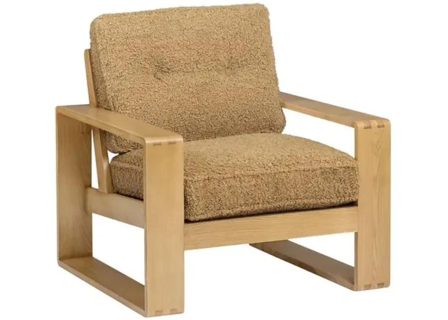 Finn Lounge Chair - Tulsi Home - Brown