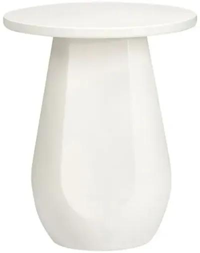 Emerson Indoor/Outdoor Side Table - Tulsi Home - White