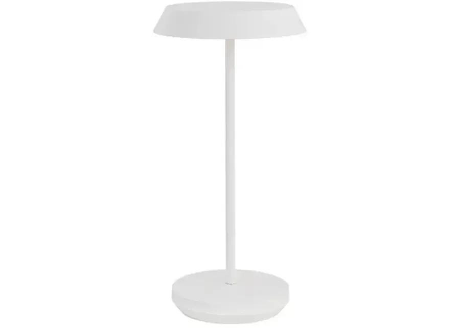 Visual Comfort - Tepa Indoor/Outdoor Accent Rechargeable Table Lamp - White