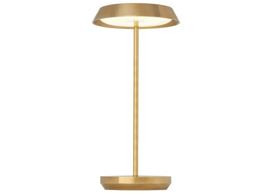 Visual Comfort - Tepa Indoor/Outdoor Accent Rechargeable Table Lamp - Gold