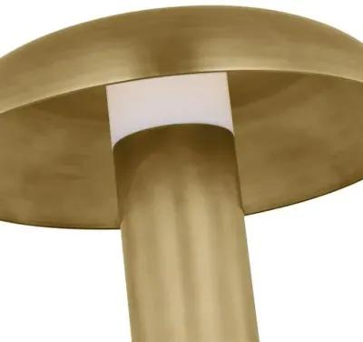 Visual Comfort - Louver Indoor/Outdoor Medium Table Lamp - Gold