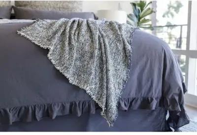 Brentwood Throw - Ocean - Pom Pom at Home - Gray