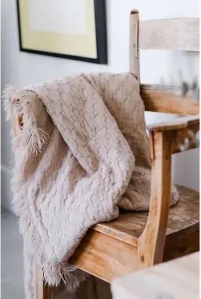 Delphine Oversized Throw - Pom Pom at Home - Pink