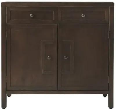 Dorit Two Door Cabinet - Coffee - Brown