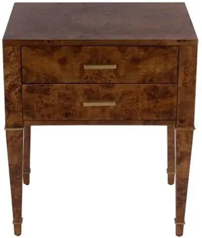 Norman 2-Drawer End Table/Nightstand