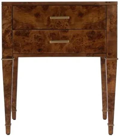 Norman 2-Drawer End Table/Nightstand