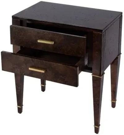 Norman 2-Drawer End Table/Nightstand