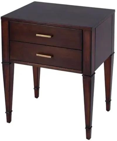 Norman 2-Drawer End Table/Nightstand