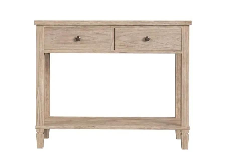 Myrtle 2-Drawer 36" Console Table - Desert Sand - Brown