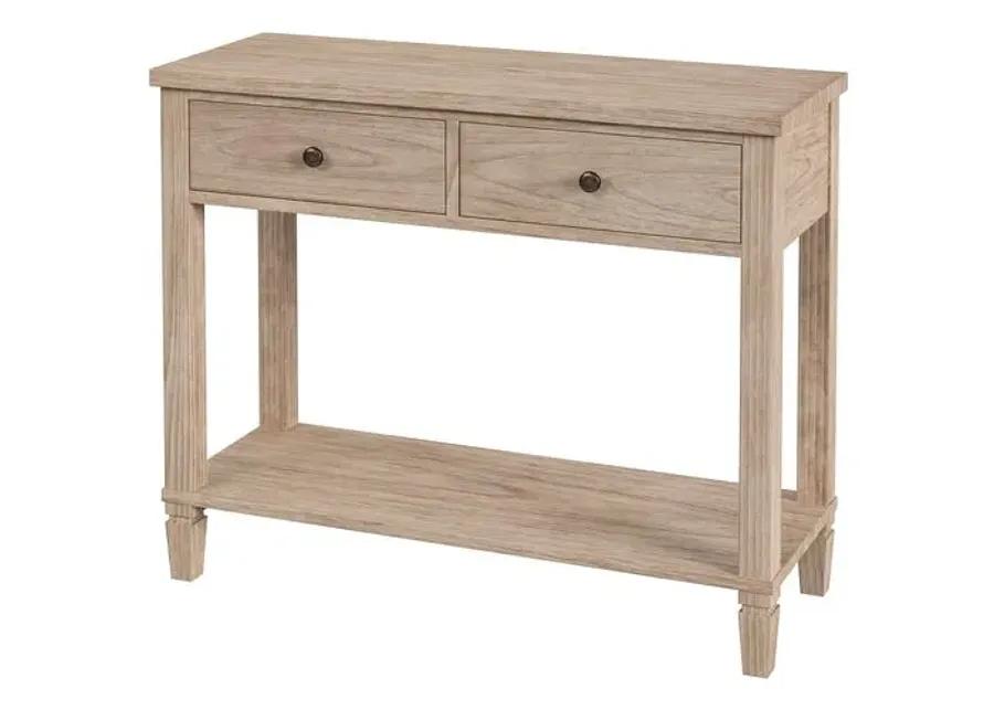 Myrtle 2-Drawer 36" Console Table - Desert Sand - Brown