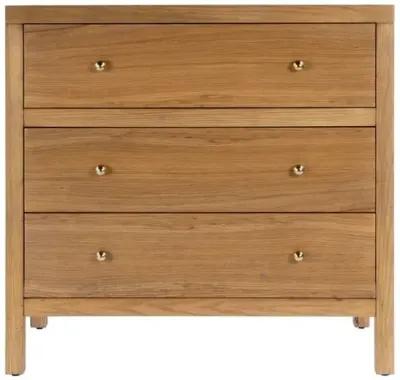 Charlie 3-Drawer Chest - Brown