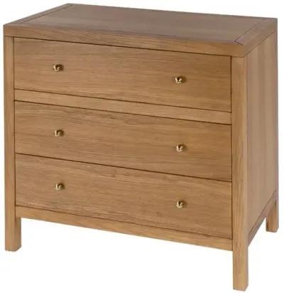 Charlie 3-Drawer Chest - Brown