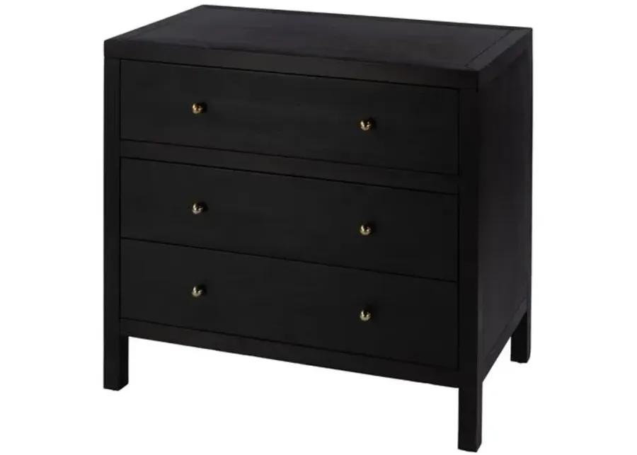 Charlie 3-Drawer Chest - Brown