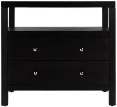 Charlie 2-Drawer Wide Nightstand