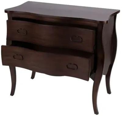 Elena 2-Drawer Chest - Brown