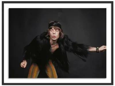 Getty Images - Rolling Stones Singer - Black