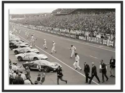 Getty Images - Start Of The Le Mans Race - Black