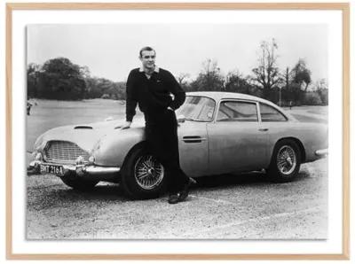 Sean Connery With 00'S Aston Martin - Getty Images - Clear