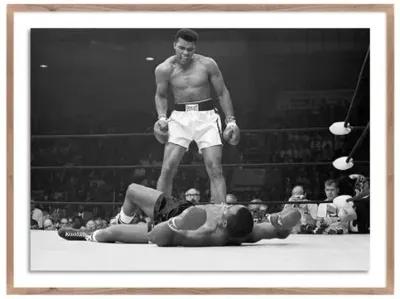 Getty Images - Muhammad Ali Taunting Sonny Liston - Brown