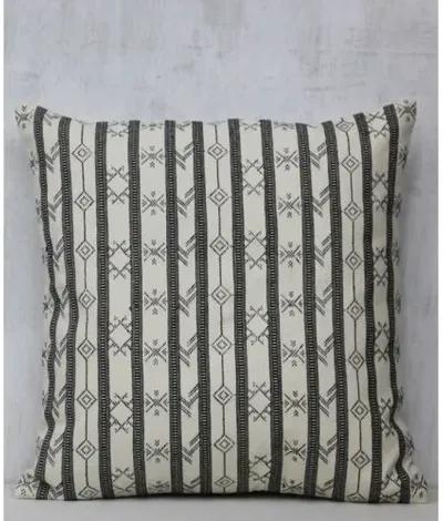 Nimmit - Aztec Print Pillow Cover - 20" - Powered by People