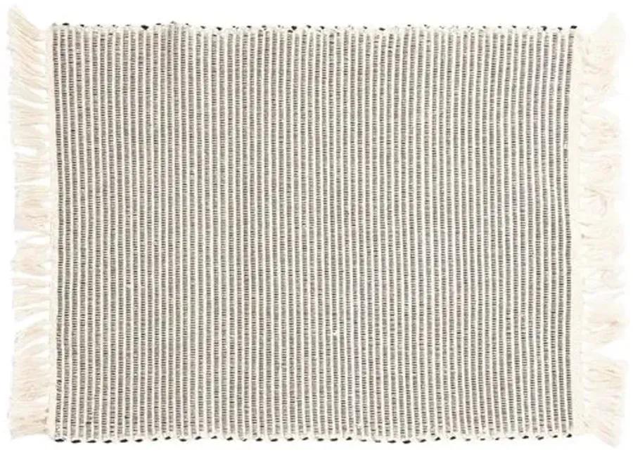 Siafu Home - Set of 4 Sungura Placemats - Gray - Powered by People