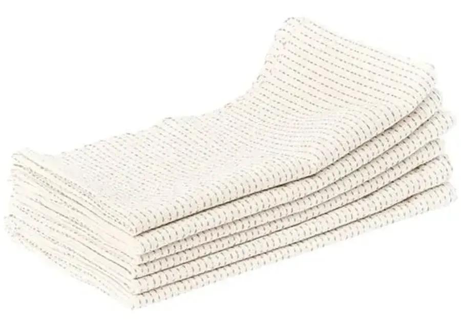 Siafu Home - Set of 4 Sungura Napkins - Ivory - Powered by People