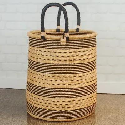 Big Blue Moma - Bolga Baskets - Powered by People - Black