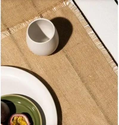 Gharyan Stoneware - Jute Placemat - Powered by People - Brown