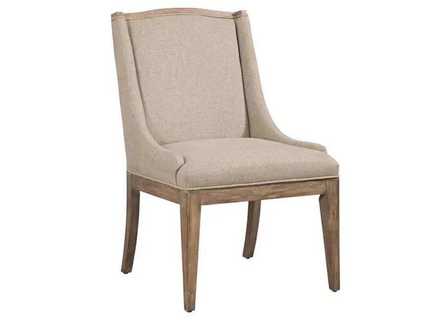 Set of 2 Carlisle Parsons Dining Chairs - Beige