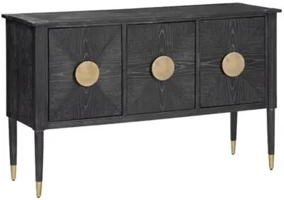 Harrison Console Table - Cerused Black Oak