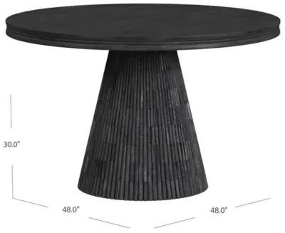 Dover Dining Table - Black Wash