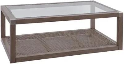 Sterling Rectangular Coffee Table - Brown