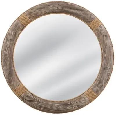 Grafton Wall Mirror - Brown