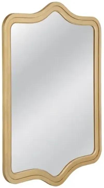 Roscoe Wall Mirror - Gold Leaf