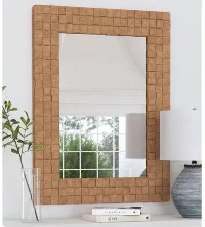 Bexhill Rope Wall Mirror - Brown