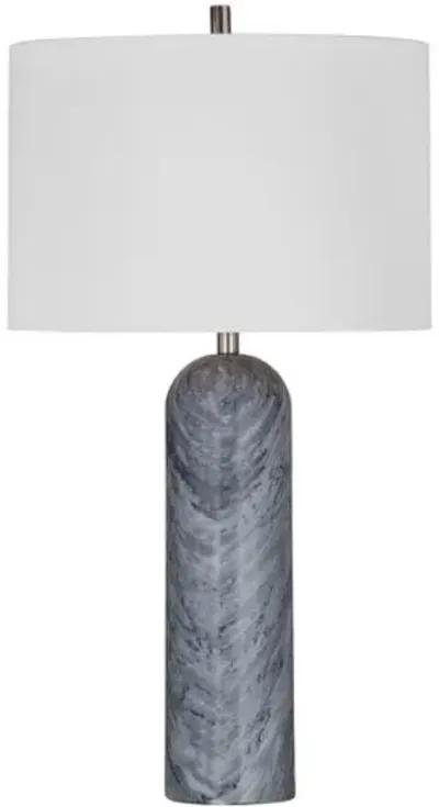 Tiverton Marble Table Lamp - Gray