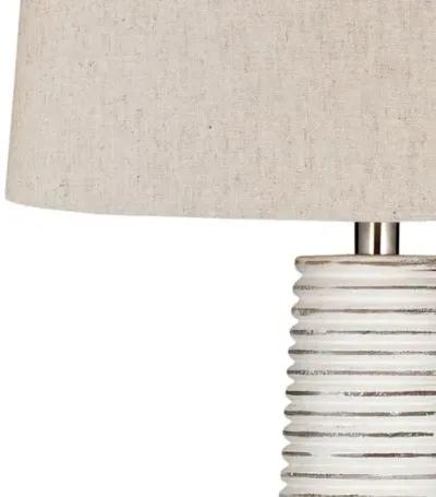 Riverton Table Lamp - White