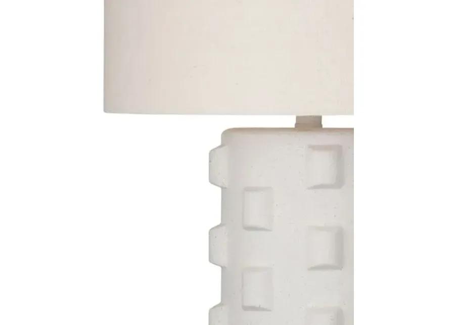 Dunmore Table Lamp - White