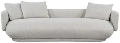 Ava Curved Sofa - Oyster Beige