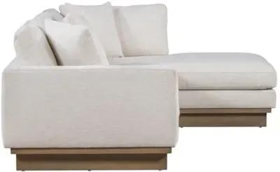 Mia Sectional Chaise - Ivory - Comfortable, Sturdy, Stylish