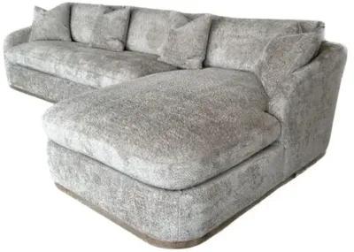 Amelia Sectional Chaise - Gray - Comfortable, Sturdy, Stylish