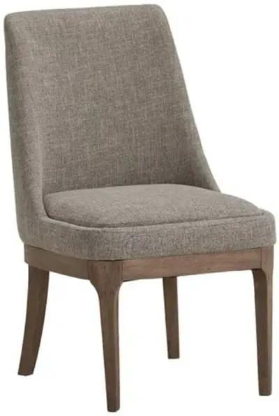 Layla Dining Chair - Twill Granite - Gray