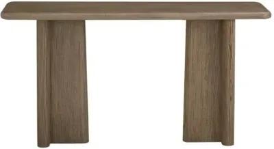 David Console Table - Dusted Stone - Brown