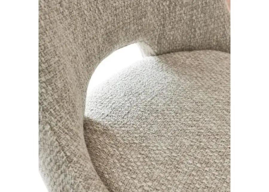 Violet Dining Chair - Frothed Latte - Gray