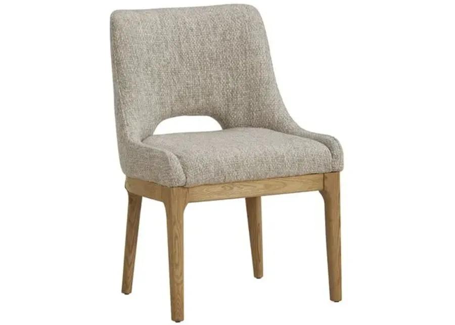 Violet Dining Chair - Frothed Latte - Gray