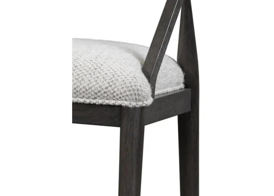 Isaiah Bar Stool - Frothed Latte - Gray