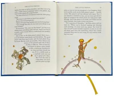 The Little Prince Book - Leather - Blue