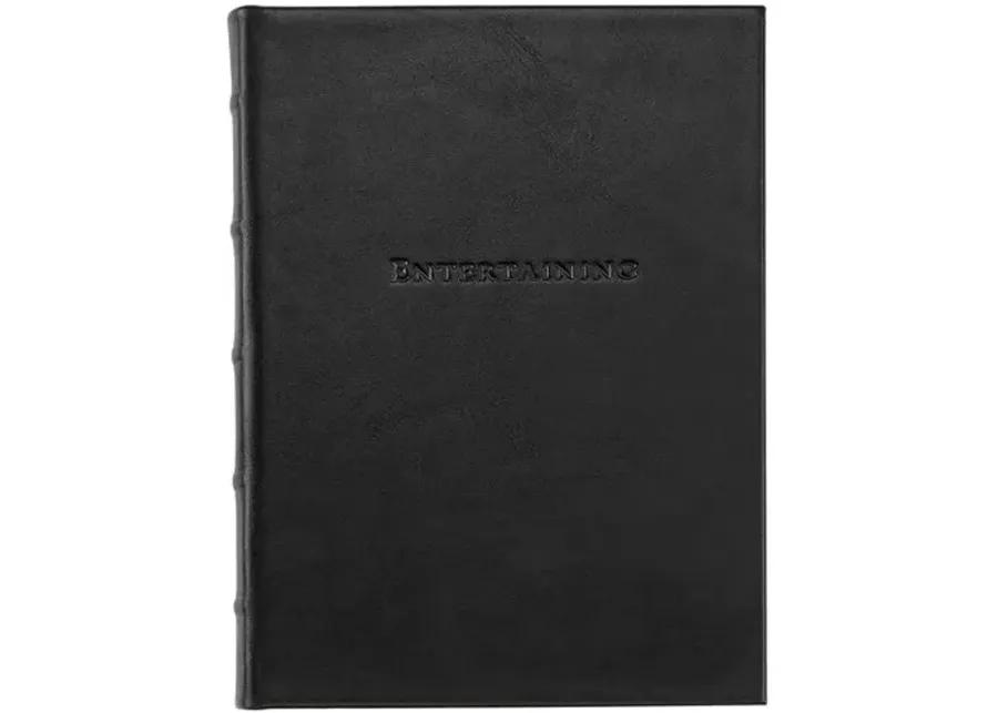 Leather Entertaining Book - Gray Malin - Black