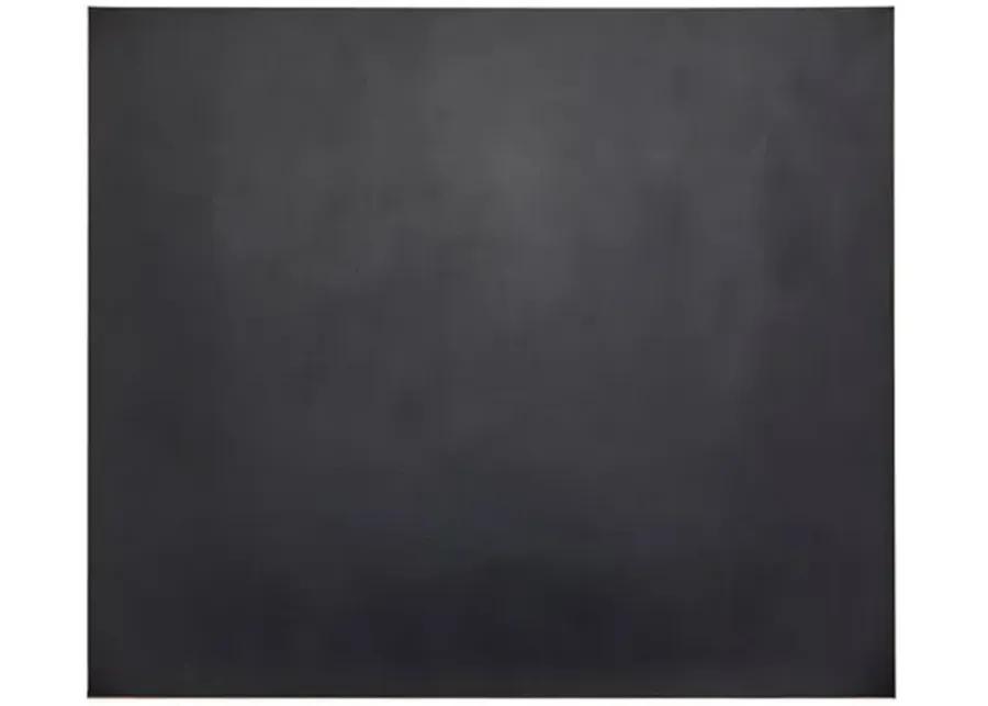 Italian Leather Double Sided Desk Mat - Gray Malin - Black